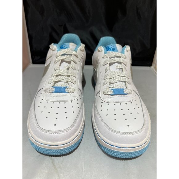 Air Force 1 (GS) White Metallic Silver 2012 - 314219 117 Youth size 7 - Picture 3 of 8
